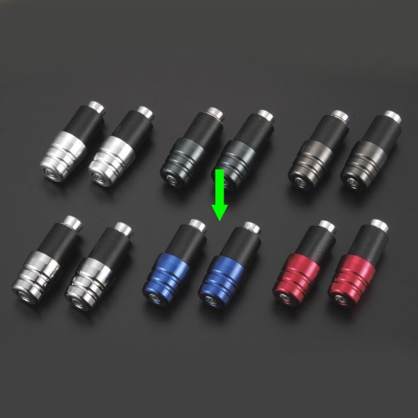 アルミグリップエンド ブルー 2個1セット モンキー APE50/100 XR50/100