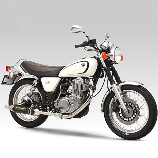 パトリオット サイクロン スリップオンマフラー 10年以降 SR400 FI、03年-08年 SR400 キャブ車 (SM)