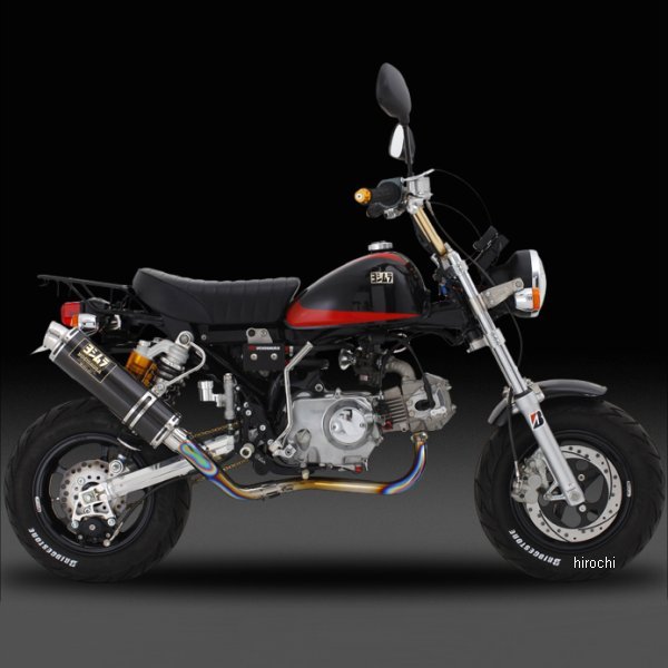 機械曲チタンサイクロン GP-MAGNUM FIRE SPEC フルエキゾースト 74年-06年 モンキー（MONKEY） (TC)