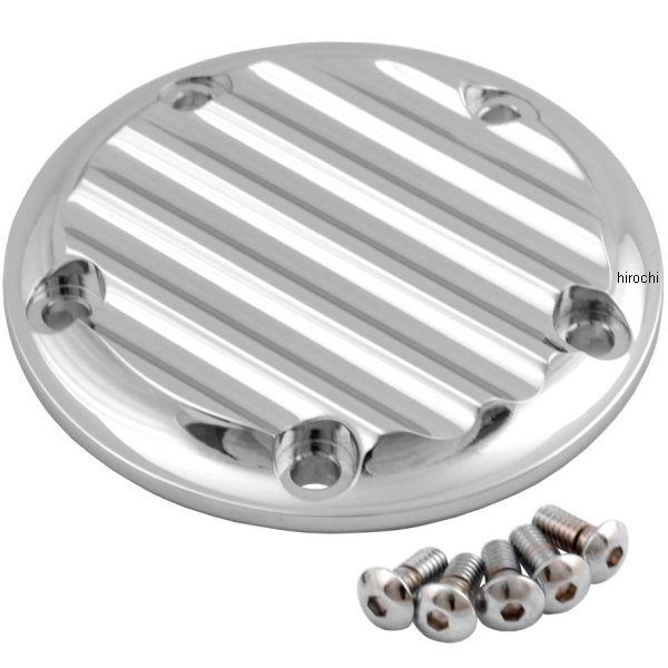 タイマーカバー 99年-17年 Twin Cam フィン クローム