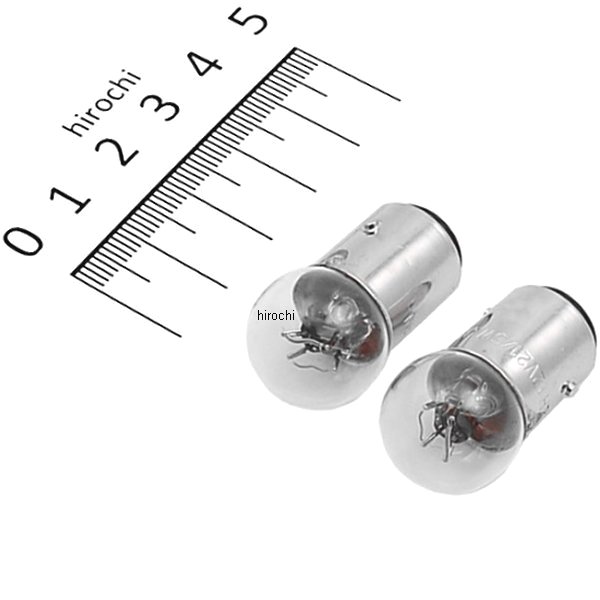 口金ダブル球 12V21/5W ウインカー/ポジション球 (クリア) (2個入り)