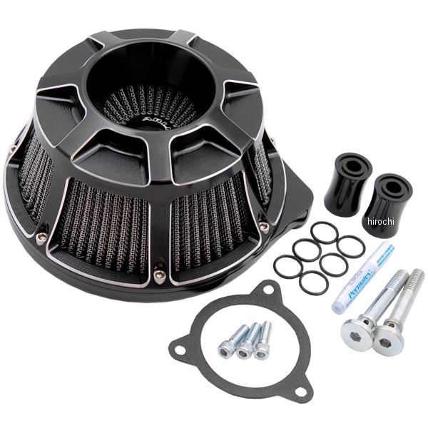 エアクリーナー インバータ 08年-16年 FLH ベベル 黒