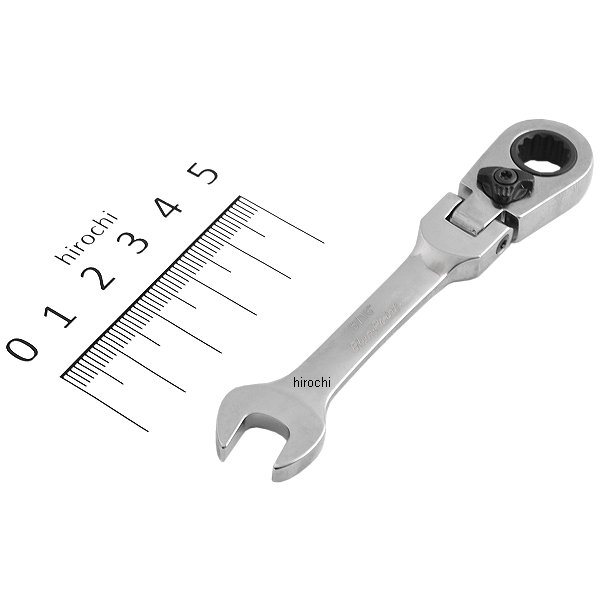 ブルーポイント 15°オフセット フレックス ヘッド スタビ ラチェット 12角 5/16インチ