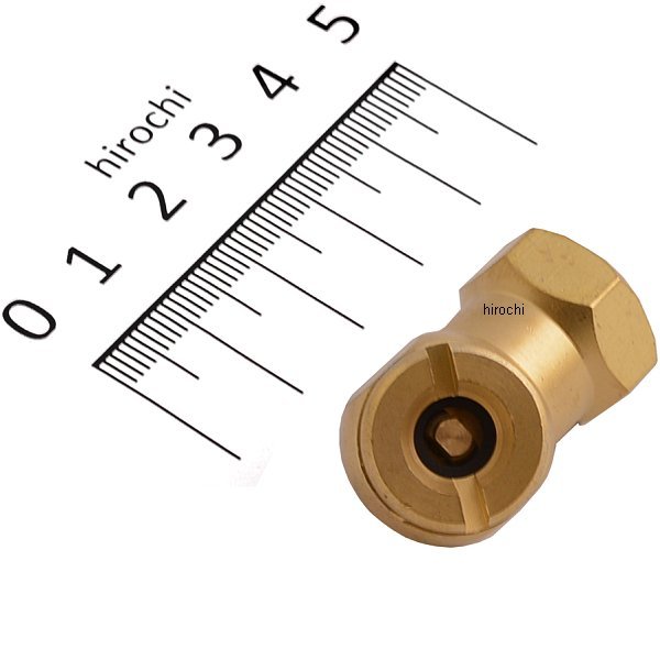 ブルーポイント アングル エア チャック 1/4インチ-18 凹型 NPTアメリカ管ネジ規格