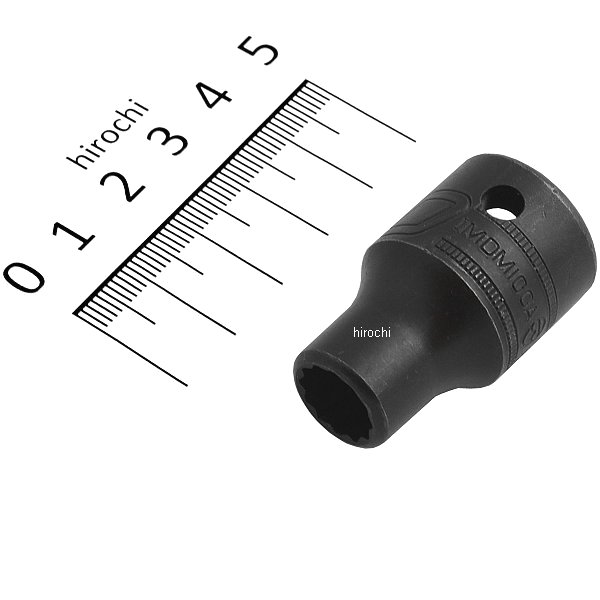 フランクドライブ 1/2インチ インパクト シャロー ソケット 12角 10mm