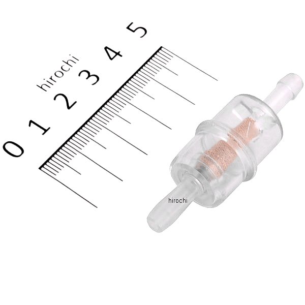 ガソリンフィルター ホース内径 5mm用 メタルファイバー