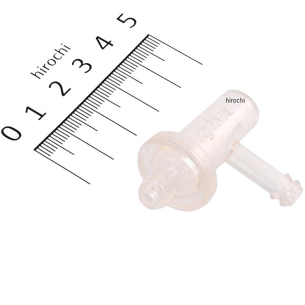 ガソリンフィルター ホース内径 6mm用 L形