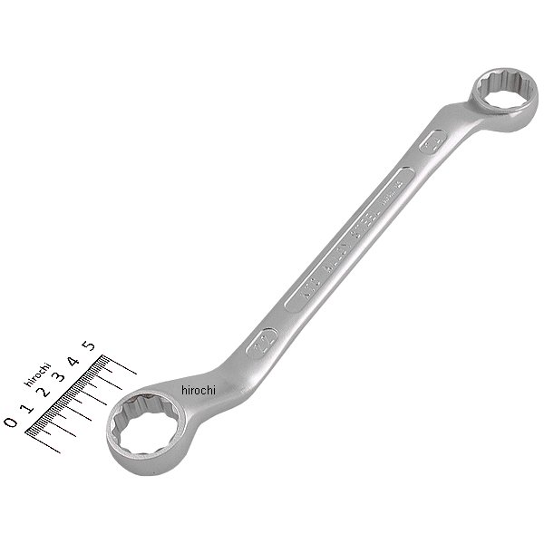 45°ロングめがねレンチ 22mm×24mm