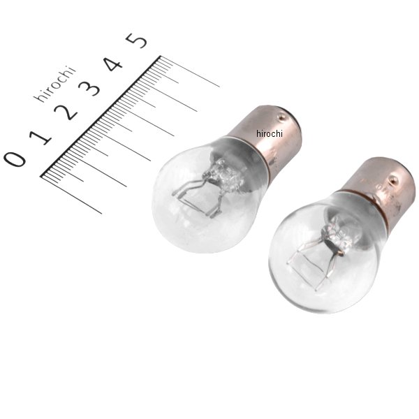 テールライトバルブ S25 BAY15D 12V10/5W クリア