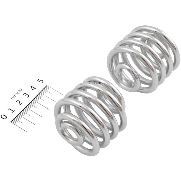 シート スプリング クローム 2インチ(51mm)(2個入り)
