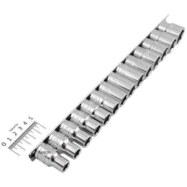 1/2DR 14PCソケットセット ホルダー付(V)