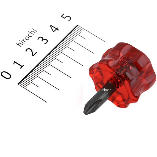 樹脂柄ミニスタッビドライバ クロス