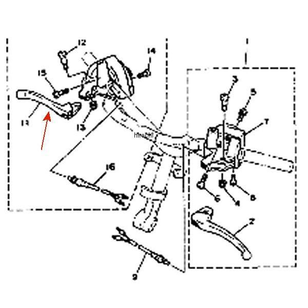 レバー2 14T-83922-01