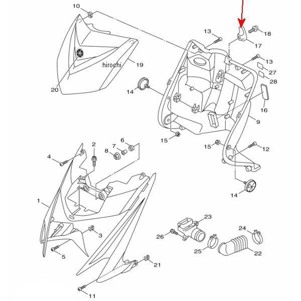 フック1 1CJ-F8257-10