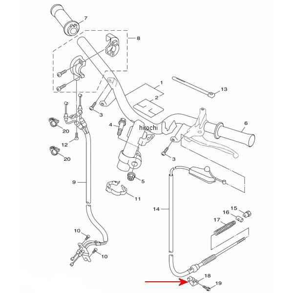 ホルダー ワイヤー2 1P3-F637H-00