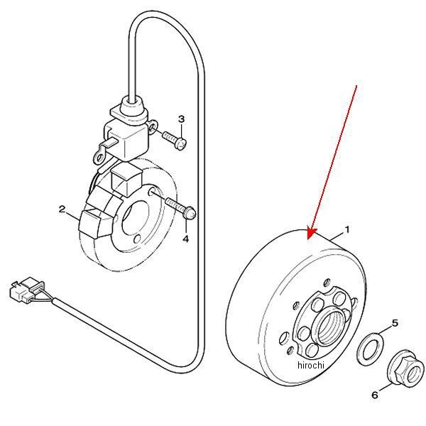 ローターアセンブリ 1P5-H1450-10