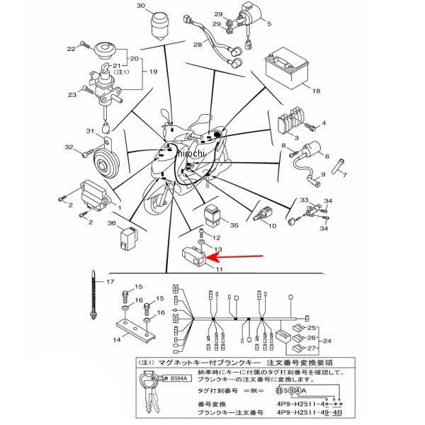 センサー リーンアングル 32P-H2576-00