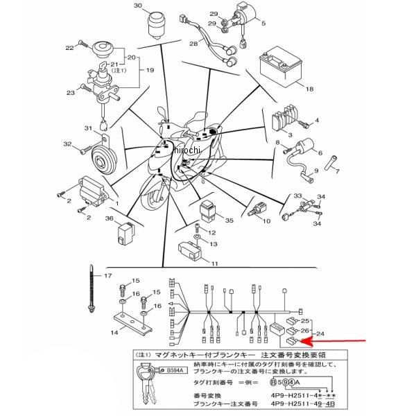 ヒューズ 36Y-82151-00