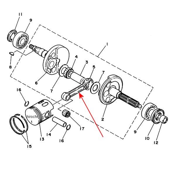 ロッド コネクティング 3R1-11651-01