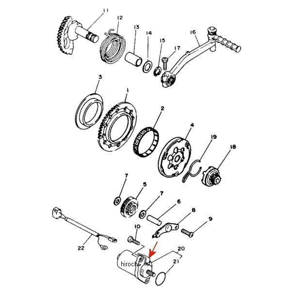 セルモーター アセンブリ 5BM-81800-01