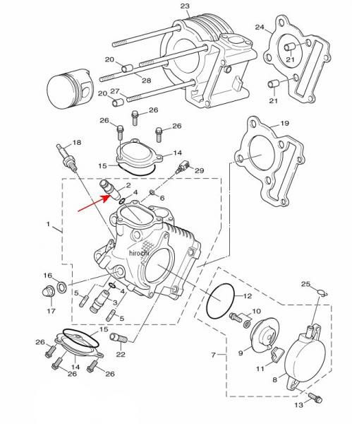ガイド インテークバルブ 5ML-11133-10