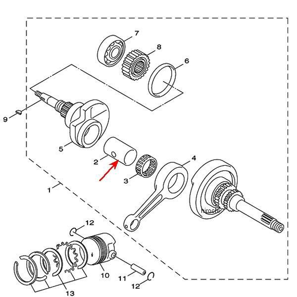 ピン クランク 5ML-E1681-00