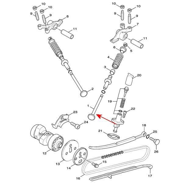 バルブ インテーク 5ML-E2111-00