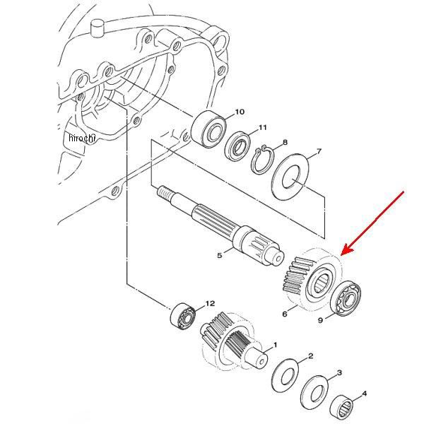ギア ファーストホイール 5ML-E7211-01