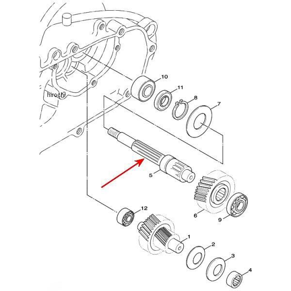 アクスル ドライブ 5ML-E7421-01