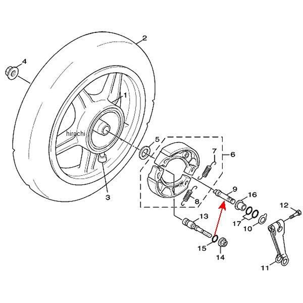 カムシャフト 5ML-F5351-00