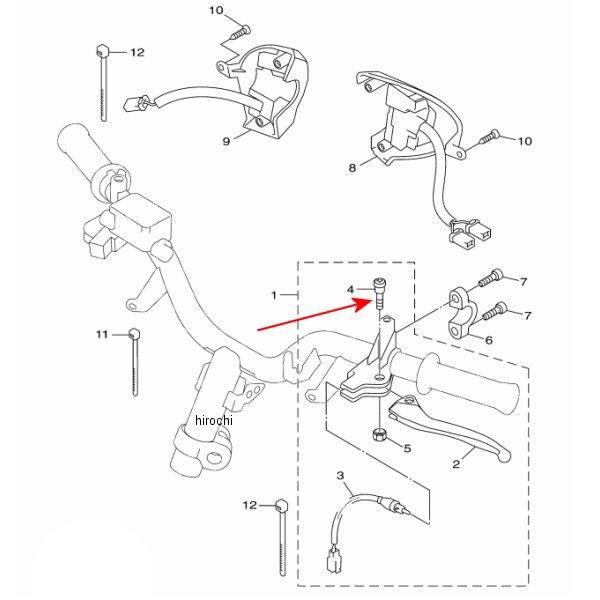 ボルト レバー 5NV-H3945-00