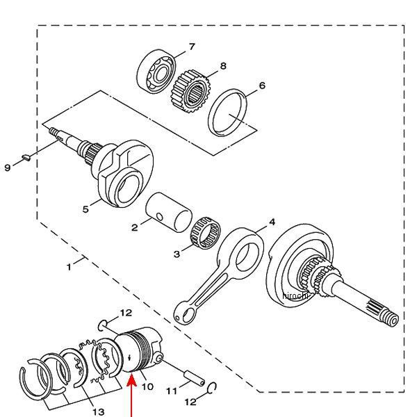 ピストン(STD) 5UA-E1631-01