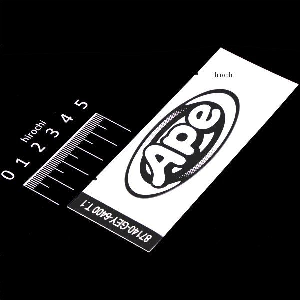 マーク サイドカバー TYPE1 エイプ50 APE50 AC-160 87140-GEY-640ZA