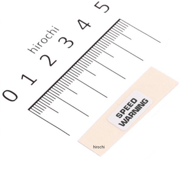 ラベル スピードワーニング 87504-165-670