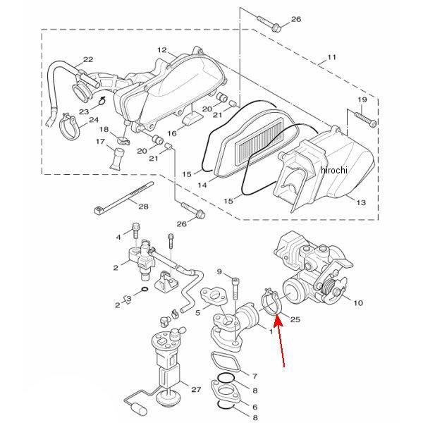 ホースクランプアセンブリ 90450-45801