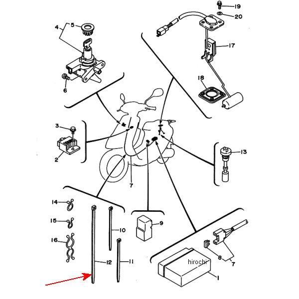 クランプ ホース 3KJ 90460-15126