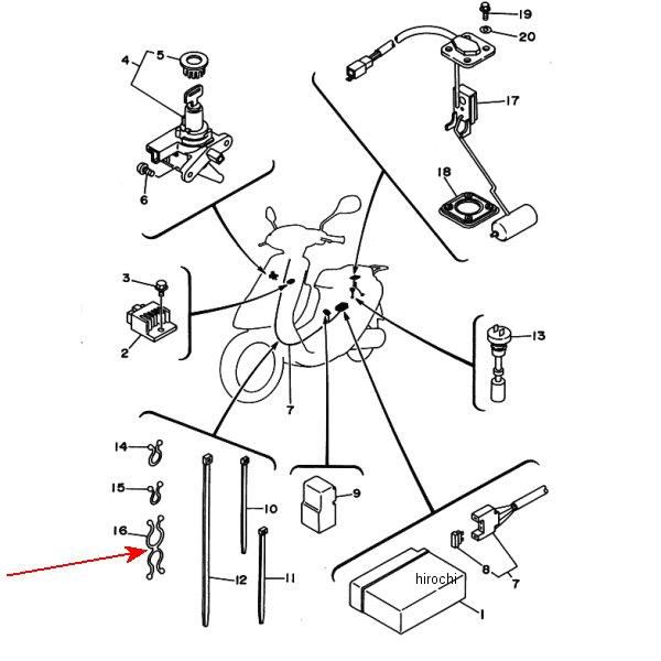 クランプ (34K) 90464-20064