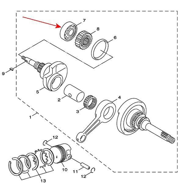 ベアリング 93306-372Y3
