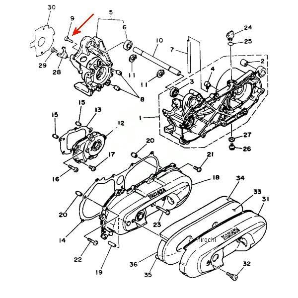 スクリュー パンヘッド 97885-06035