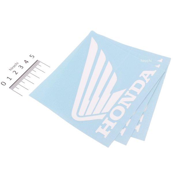 ロゴステッカー ホンダ ウイング 白 (3枚入り)