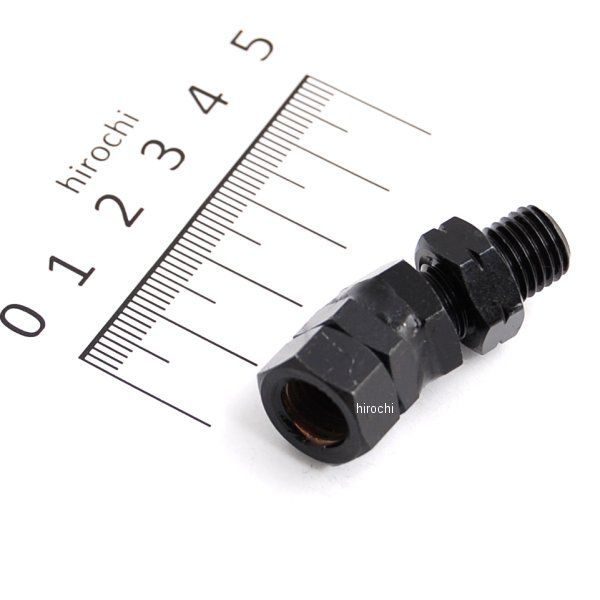 ミラー角度調整アダプター ブラック 右用 ヤマハ純正ミラー 中・大型車