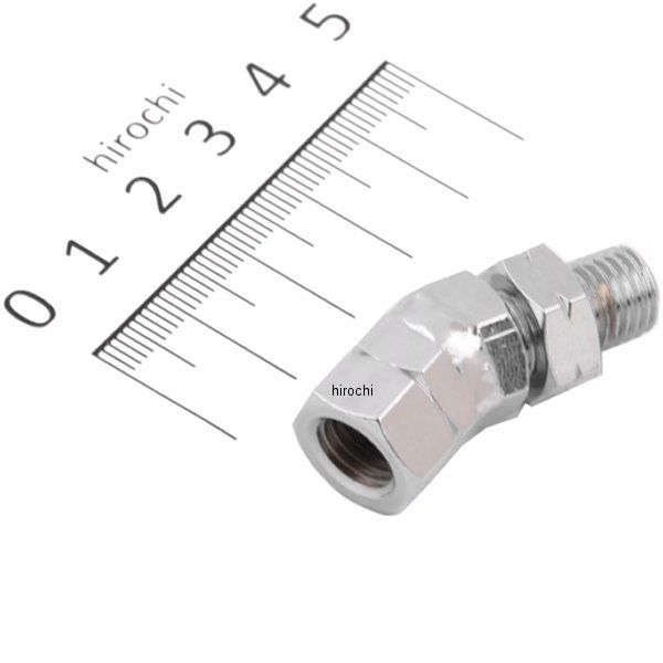 ミラー角度調整アダプター メッキ 右用 ヤマハ純正ミラー 中・大型車