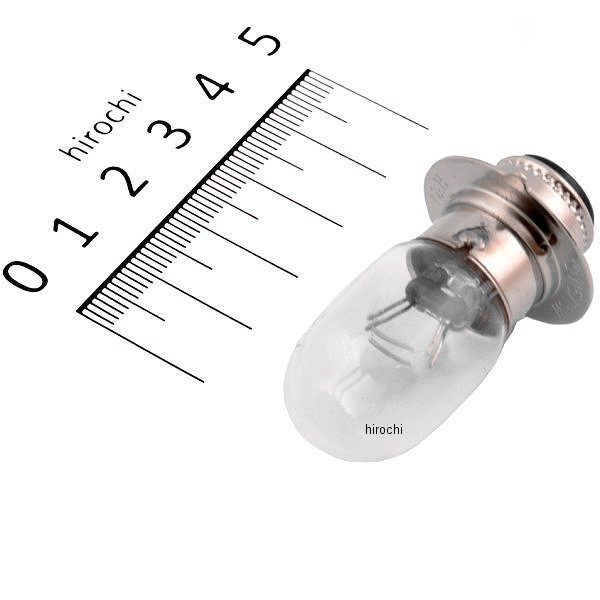 ヘッドライト用白熱電球 12V15/15W (クリアー) PH7