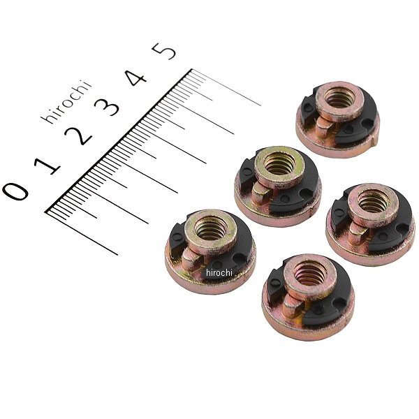 ハーレー フェンダー/シート ナット キット (5個入り) 59768-97