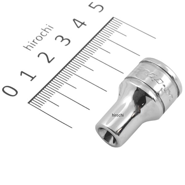 トルクス 3/8インチ シャロー ソケット E8