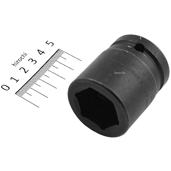 フランクドライブ 3/4インチ インパクト シャロー ソケット 6角 27mm