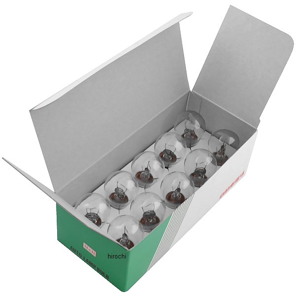 ノーマルバルブ 6V17W ヘッド球 (パッソル) (クリア) 1箱 (10個入り)