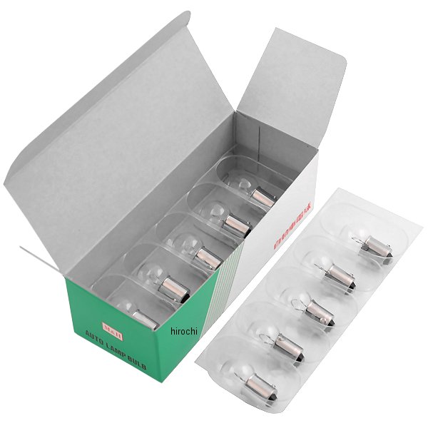 ノーマルバルブ 6V8W ウインカー球 (クリア) 1箱 (10個入り)