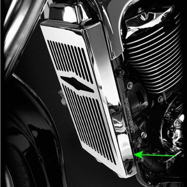 417458   クローム セレスター ラジエーターグリル 06年-14年 VN900 バルカン