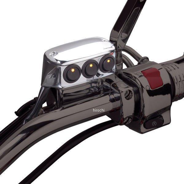 418019   LED 3ボタン スイッチ ブレーキサイド クローム
